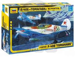 1:72 Curtiss P-40B Tomahawk - model samolotu mysliwskiego