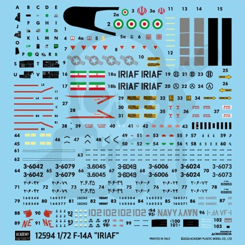 Academy 12594 Grumman F-14 A Tomcat IRIAF - Iranian Air Force 1:72