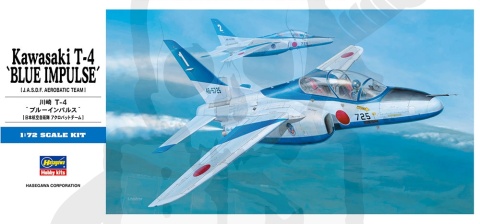 Hasegawa D11 Kawasaki T-4 Blue Impulse 1:72