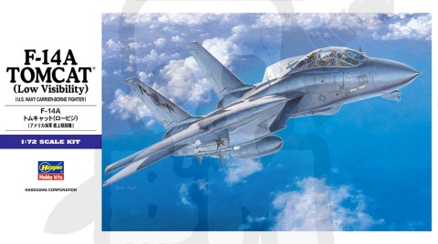 Hasegawa E02 F-14A Tomcat (Low Visibility) 1:72