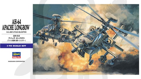 Hasegawa E06 AH-64 Longbow Apache 1:72