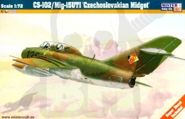 Mistercraft D-328 CS-102/Mig-15UTI Czechoslovakian Midget 1:72