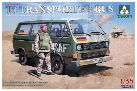 Takom 2013 Bundeswehr T3 Transporter bus w/figure 1:35