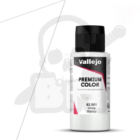Vallejo 62001 Premium Airbrush Color 60ml White