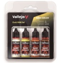 Vallejo 72395 Game Color Zestaw 4 farb - Gold NMM
