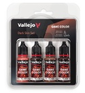 Vallejo 72387 Game Color Zestaw 4 farb - Dark Skin