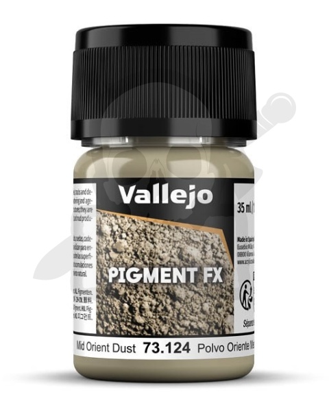 Vallejo 73124 Pigment FX 35 ml Mid Orient Dust
