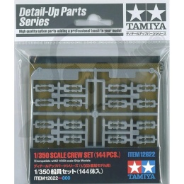 Tamiya 12622 1:350 Scale Crew Set (144 pcs) - załoga Yamato Bismarka I-400