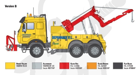 1:24 Mercedes-Benz Wrecker Truck - model samochodu holowniczego