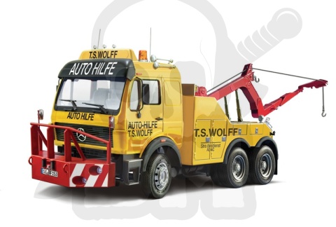 1:24 Mercedes-Benz Wrecker Truck - model samochodu holowniczego