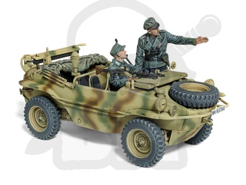 1:35 Tamiya 35393 German Schwimmwagen Type 166 Wide Wheel Version