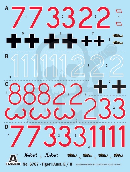 1:35 Pz.Kpfw VI Tiger I Ausf. H (tp) Early production - model czołgu