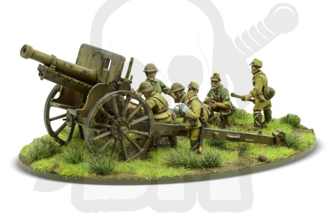 Bolt Action Type 91 105mm Howitze - japońska haubica z załogą