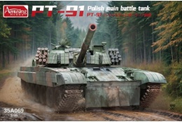 Amusing Hobby 35A069 Twardy Polish Main Battle Tank 1:35