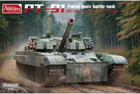 Amusing Hobby 35A069 Twardy Polish Main Battle Tank 1:35