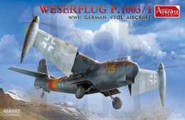 Amusing 48A002 Weserflug P.1003/1 WWII German VTOL aircraft 1:48