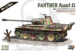 Das Werk 35041 Panther Ausf. G Late Production 1:35 - model czołgu