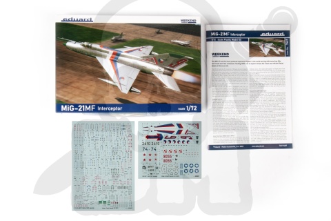 Eduard 7469 MiG21MF Interceptor Weekend Edition 1:72