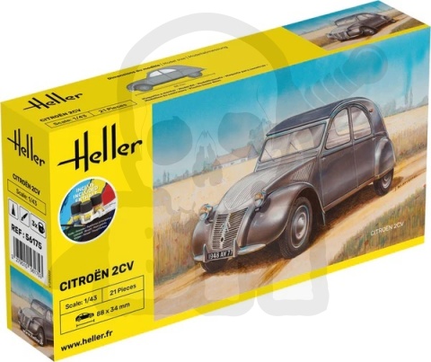 Heller 56175 Starter Set Citroen 1:43