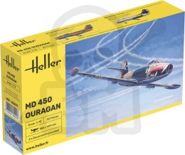 Heller 80201 MD 450 Ouragan 1:72 model samolotu