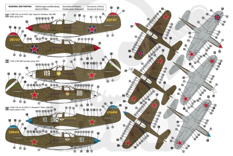 Hobby 2000 48046 P-39Q/N Airacobra Eastern Front 1:48