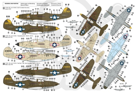 Hobby 2000 48047 H2K48047 Bell P-39 Q Airacobra in USAAF Service 1:48