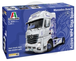 Italeri 3935 1:24 Mercedes-Benz ACTROS MP4 Giga Space - model ciężarówki