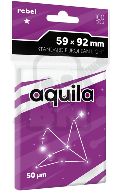 Koszulki Rebel Aquila Light na karty 59x92 mm Standard European Light 100 szt.