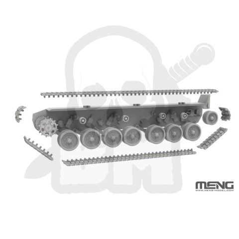 Meng 72-008 German Panzerhaubitze 2000 Self-Propelled Howitzer