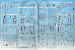 Human Heavy Infantry - 5 żołnierzy, ciężka piechota (1 wypraska)