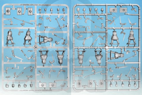 Human Heavy Infantry - 30 żołnierzy, ciężka piechota