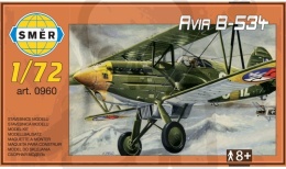 Smer 0960 Avia B-534 1:72 - model samolotu