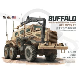 T-Model TK7360 US Buffalo MPCV A1 Mine Protected Clearance Vehicle 6x6 1:72