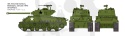 T32595 US Medium Tank M4A3E8 Sherman Easy Eigh 1:48