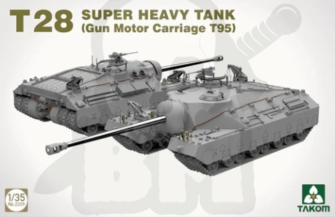 Takom 2209 T28 Super Heavy Tank (GMC T95) 1:35 - model czołgu