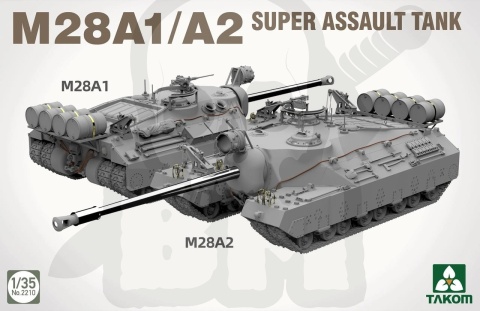 Takom 2210 M28 A1/A2 Super Assault Tank 1:35 - model czołgu
