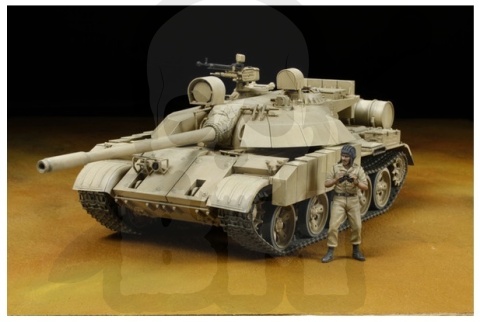 Tamiya 35324 Iraqi Tank T-55 Enigma 1:35 - model irackiego czołgu