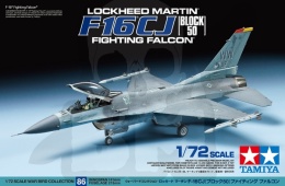 Tamiya 60786 Locheed Martin F-16CJ Block 50 Fighting Falcon 1:72