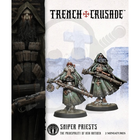 Trench Crusade: Sniper Priest - 2 żołnierzy - kapłani snajperzy