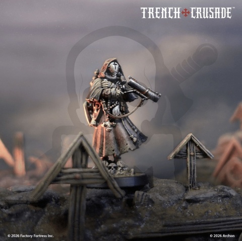 Trench Crusade: Sniper Priest - 2 żołnierzy - kapłani snajperzy