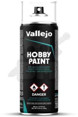 Vallejo 28010 Spray 400 ml Basic White Primer