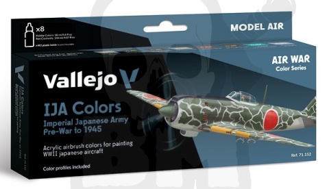Vallejo 71152 Zestaw Model Air War Imperial Japanese Army Colors to 1945