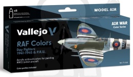 Vallejo 71162 Zestaw Model Air War WWII RAF Day Fighters