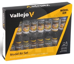 Vallejo 71185 Zestaw 16 farb Model Air USAAF Aircraft