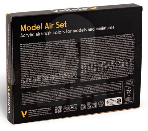 Vallejo 71185 Zestaw 16 farb Model Air USAAF Aircraft