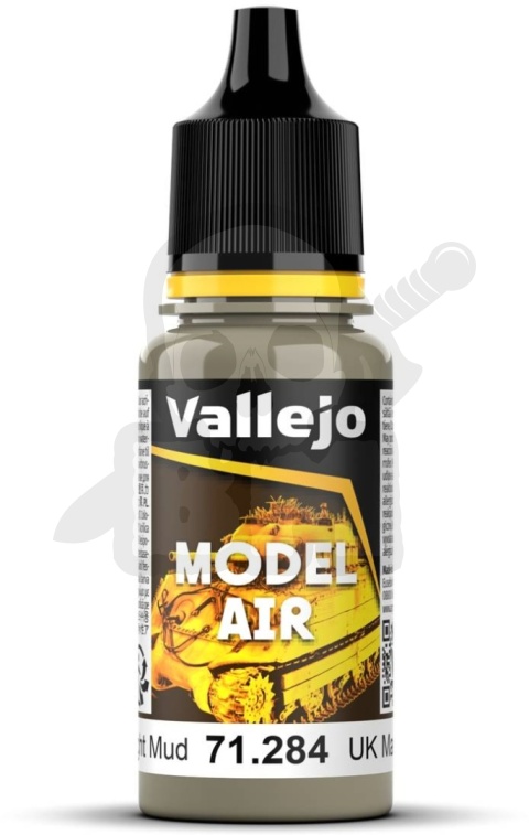 Vallejo 71284 Model Air 18ml UK Light Mud