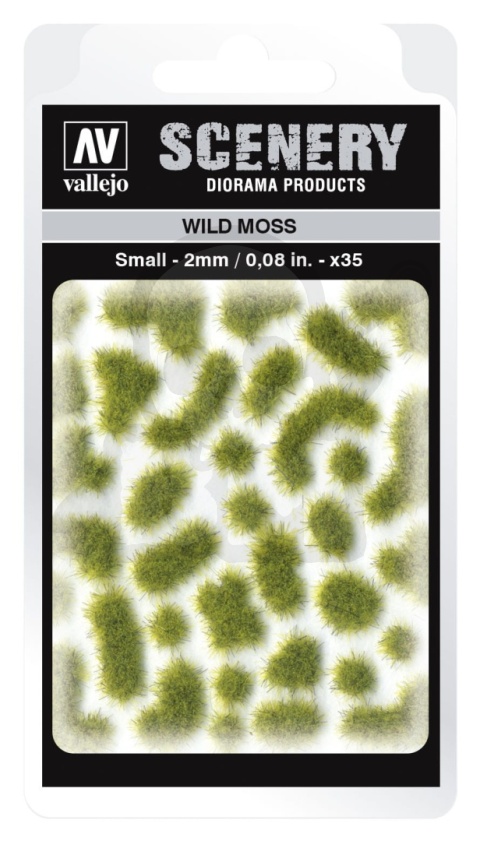 Vallejo SC404 Wild Tuft - Moss 2mm