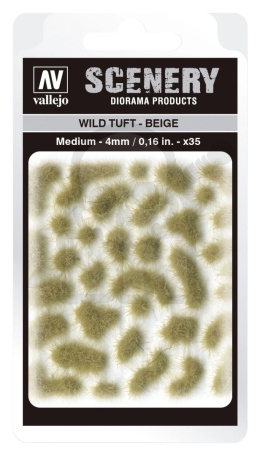 Vallejo SC408 Wild Tuft - Beige 5mm