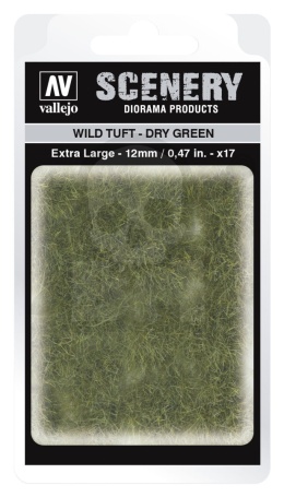 Vallejo SC424 Wild Tuft - Dry Green 12mm