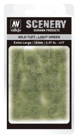 Vallejo SC426 Wild Tuft - Light Green 12mm